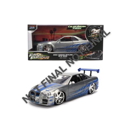 FAST & FURIOUS - Anniv. Nissan Skyline - 1:24