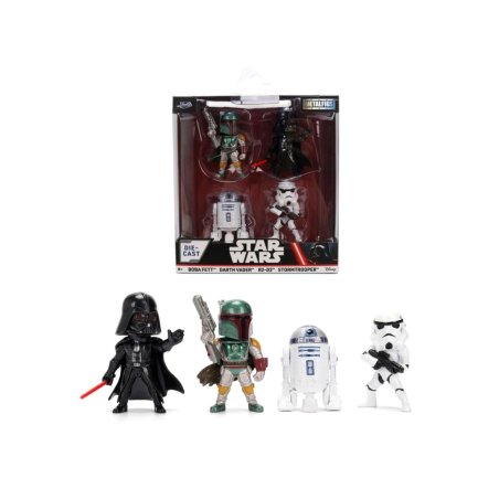 STAR WARS - Pack de 4 Figurines 6cm - Wave 1
