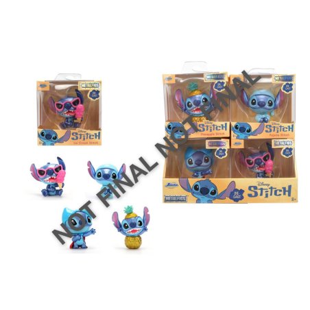 STITCH - Display de Figurines 6cm - 4 Modèles - 12pc - Wave 4