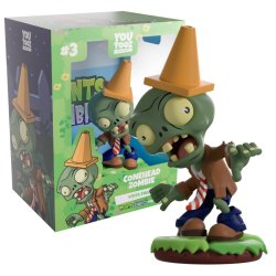 PLANTS vs ZOMBIES - Conehead Zombie - Figurine Youtooz 12cm