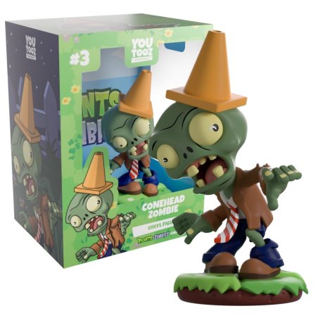 PLANTS vs ZOMBIES - Conehead Zombie - Figurine Youtooz 12cm