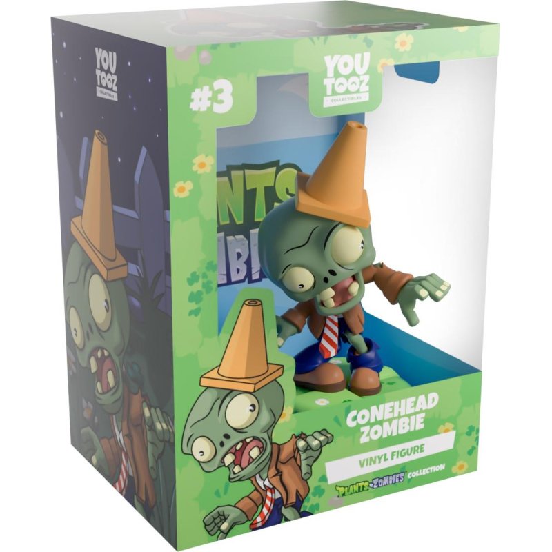 PLANTS vs ZOMBIES - Conehead Zombie - Figurine Youtooz 12cm