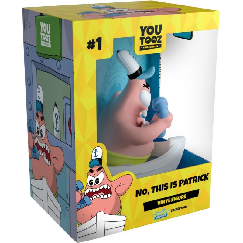 BOB L'EPONGE - No This Is Patrick - Figurine Youtooz 11cm