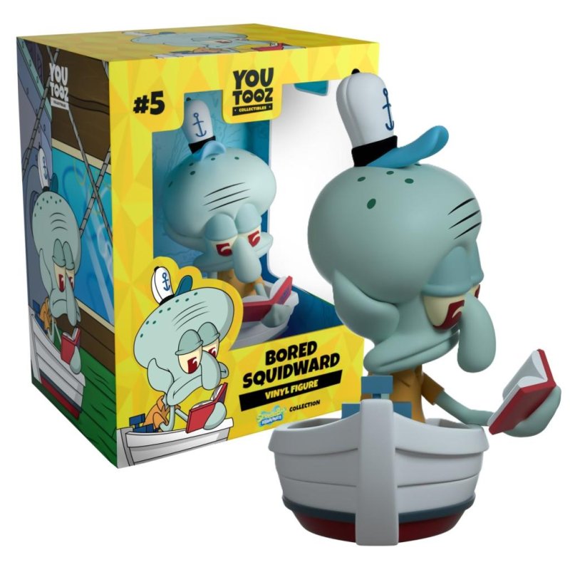 BOB L'EPONGE - Bored Squidward - Figurine Youtooz 11cm