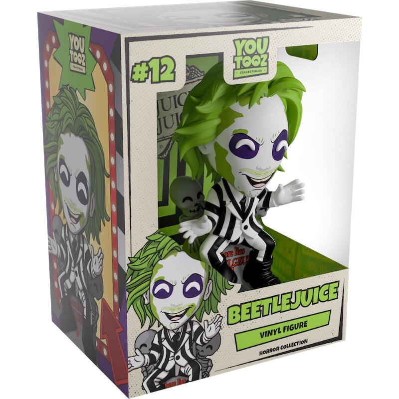 BEETLEJUICE - Beetlejuice - Figurine Youtooz 12cm