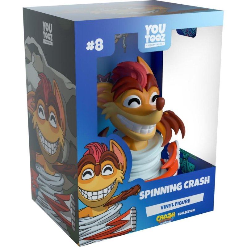 CRASH BANDICOOT - Spinning Crash - Figurine Youtooz 11cm