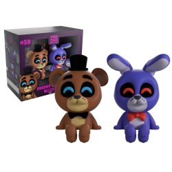 FIVE NIGHTS AT FREDDY'S - Freddy & Bonnie - Monitor Buddiez 6cm
