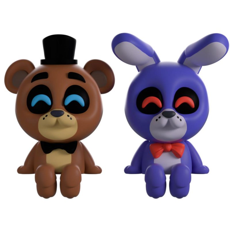 FIVE NIGHTS AT FREDDY'S - Freddy & Bonnie - Monitor Buddiez 6cm