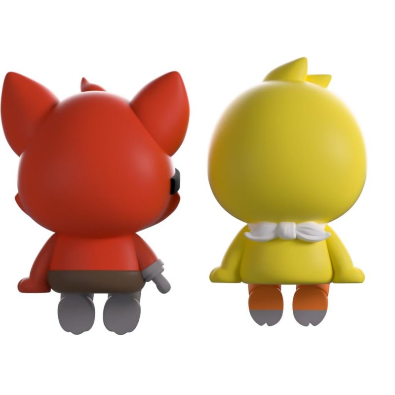FIVE NIGHTS AT FREDDY'S - Chica & Foxy - Monitor Buddiez 6cm