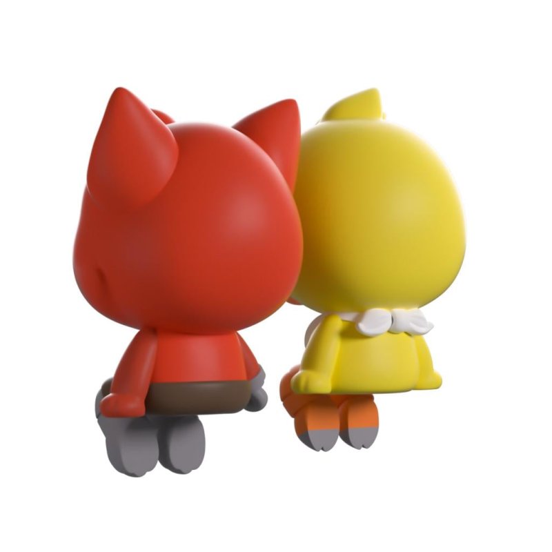 FIVE NIGHTS AT FREDDY'S - Chica & Foxy - Monitor Buddiez 6cm