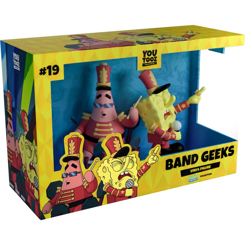BOB L'EPONGE - Band Geeks - Figurine Youtooz 12cm