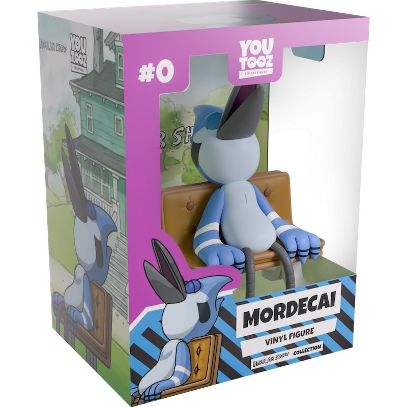 REGULAR SHOW - Mordecai - Figurine Youtooz 11cm