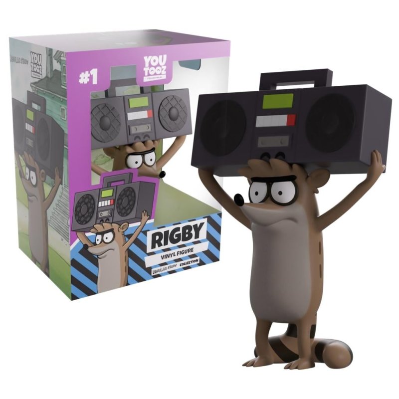 REGULAR SHOW - Rigby - Figurine Youtooz 12cm