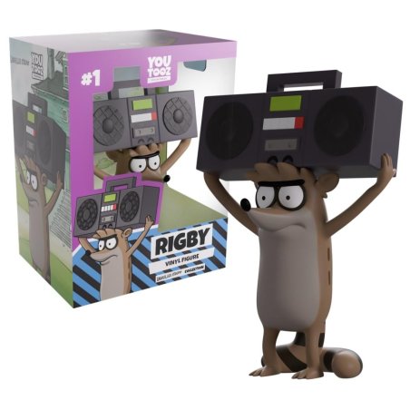 REGULAR SHOW - Rigby - Figurine Youtooz 12cm