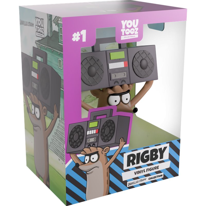 REGULAR SHOW - Rigby - Figurine Youtooz 12cm