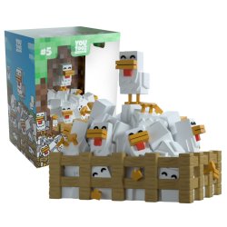 MINECRAFT - Poules - Figurine Youtooz 9cm