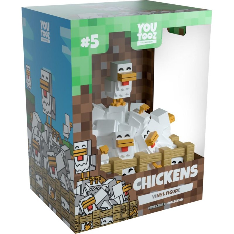 MINECRAFT - Poules - Figurine Youtooz 9cm