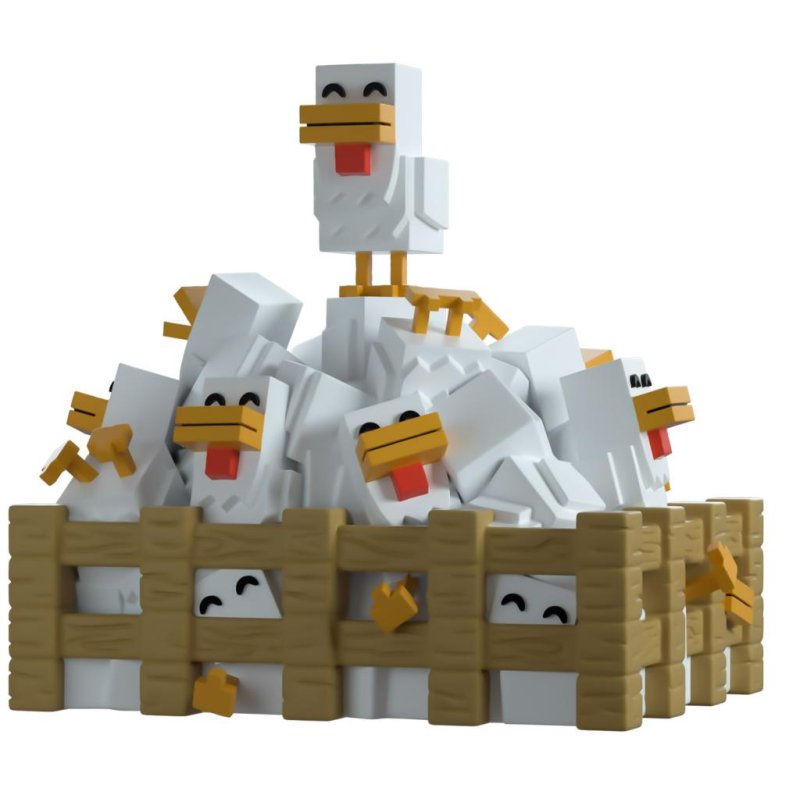 MINECRAFT - Poules - Figurine Youtooz 9cm
