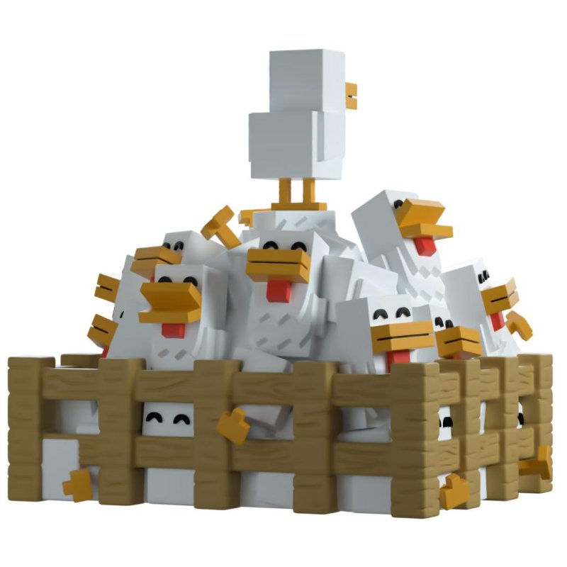 MINECRAFT - Poules - Figurine Youtooz 9cm