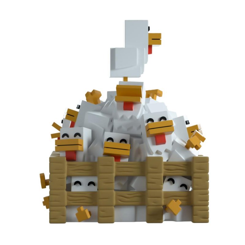 MINECRAFT - Poules - Figurine Youtooz 9cm