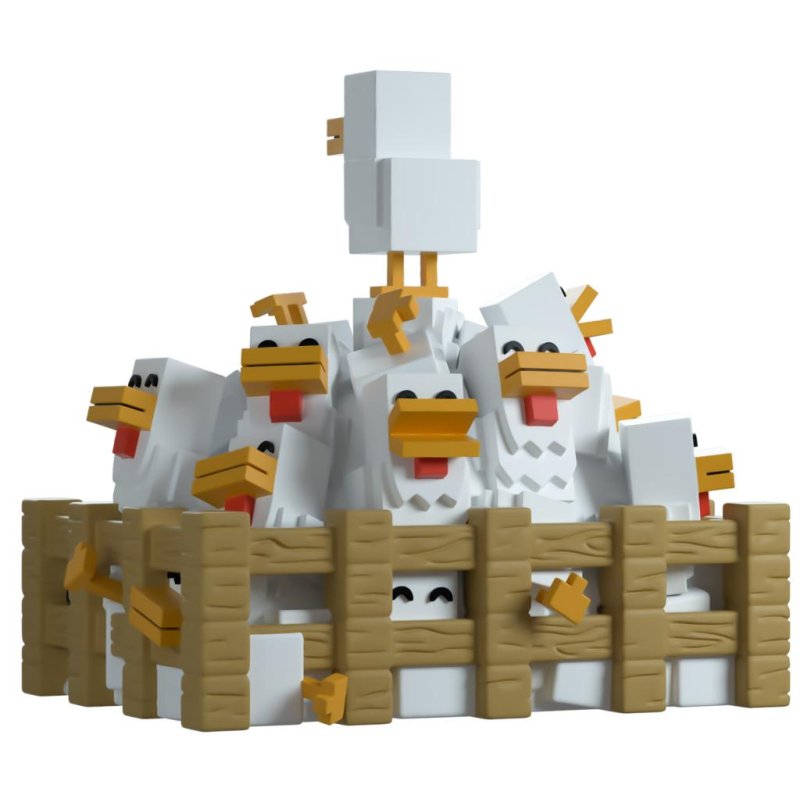 MINECRAFT - Poules - Figurine Youtooz 9cm