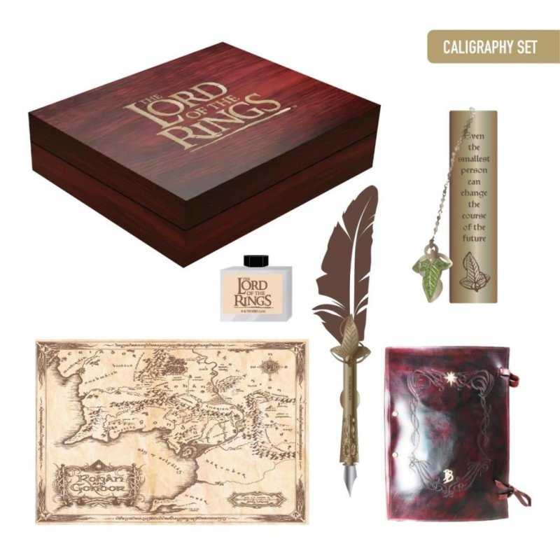 LE SEIGNEUR DES ANNEAUX - Set de Papeterie "Calligraphie"