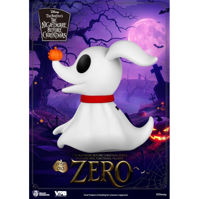 L'ETRANGE NOEL DE MONSIEUR JACK - Zero - Tirelire Vinyl Figure 11.1cm