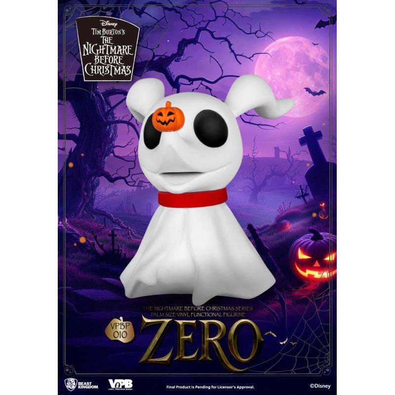L'ETRANGE NOEL DE MONSIEUR JACK - Zero - Tirelire Vinyl Figure 11.1cm