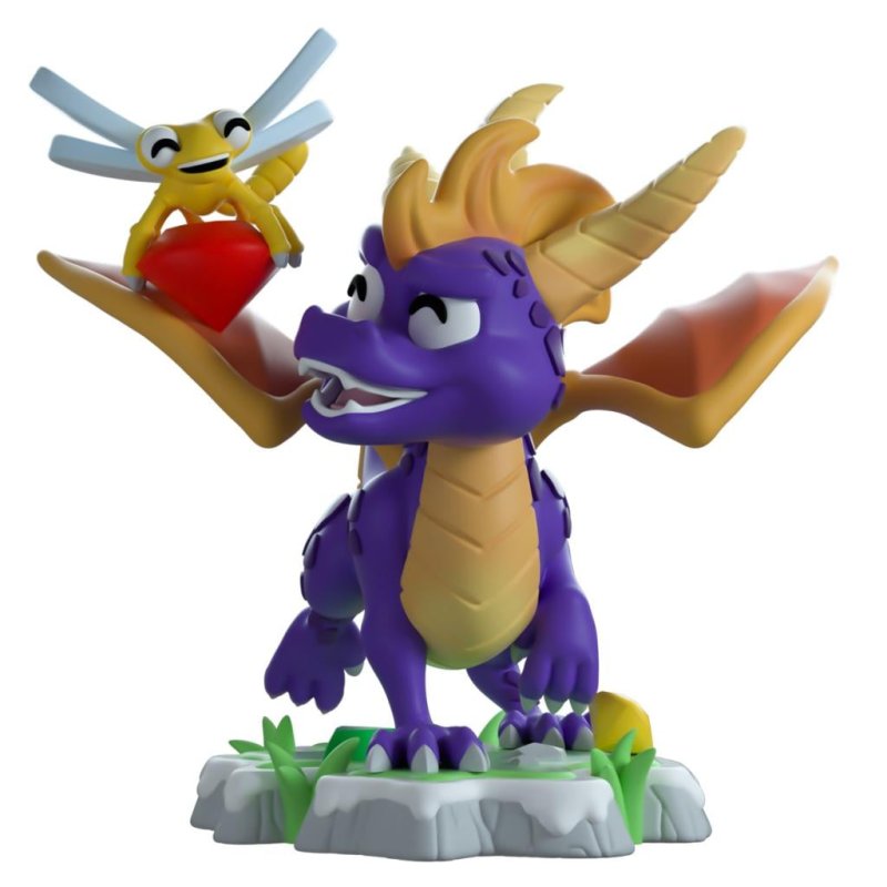 SPYRO - Spyro and Sparx - Figurine Youtooz 9cm