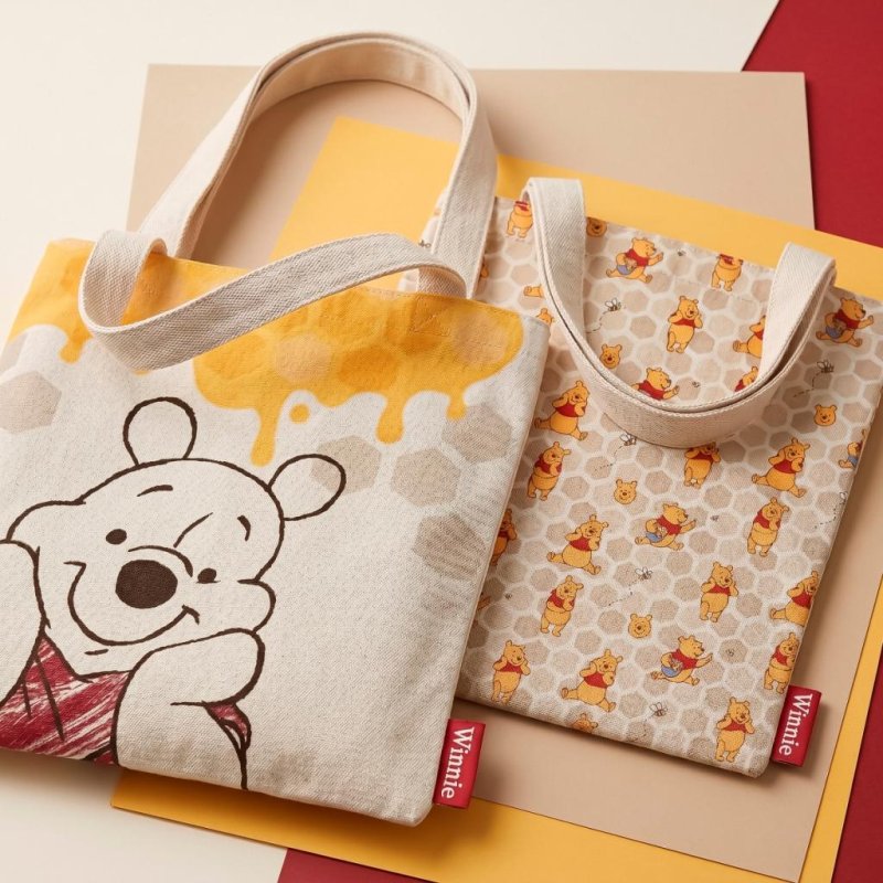 DISNEY - Winnie L'Ourson - Sac Shopping "20x4x37cm"