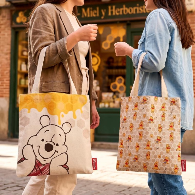 DISNEY - Winnie L'Ourson - Sac Shopping "20x4x37cm"