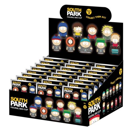 SOUTH PARK - Series 3 - 3D Foam Bag Clip (Display 24 Pcs)