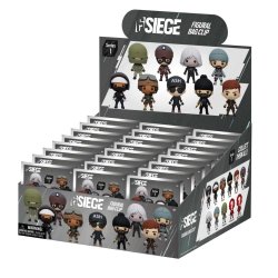 SIX SIEGE - Series 1 - 3D Foam Bag Clip (Display 24 Pcs)