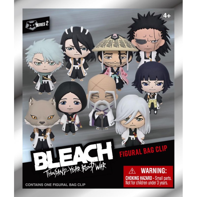 BLEACH TYBW - Series 2 - 3D Foam Bag Clip (Display 24 Pcs)