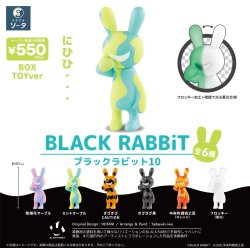 SO-TA - Black Rabbit BLIND BOX (6pcs) - 8cm