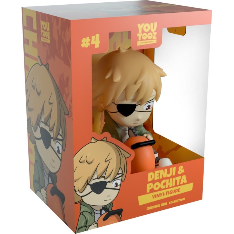 CHAINSAW MAN - Denji & Pochita - Figurine Youtooz 10cm