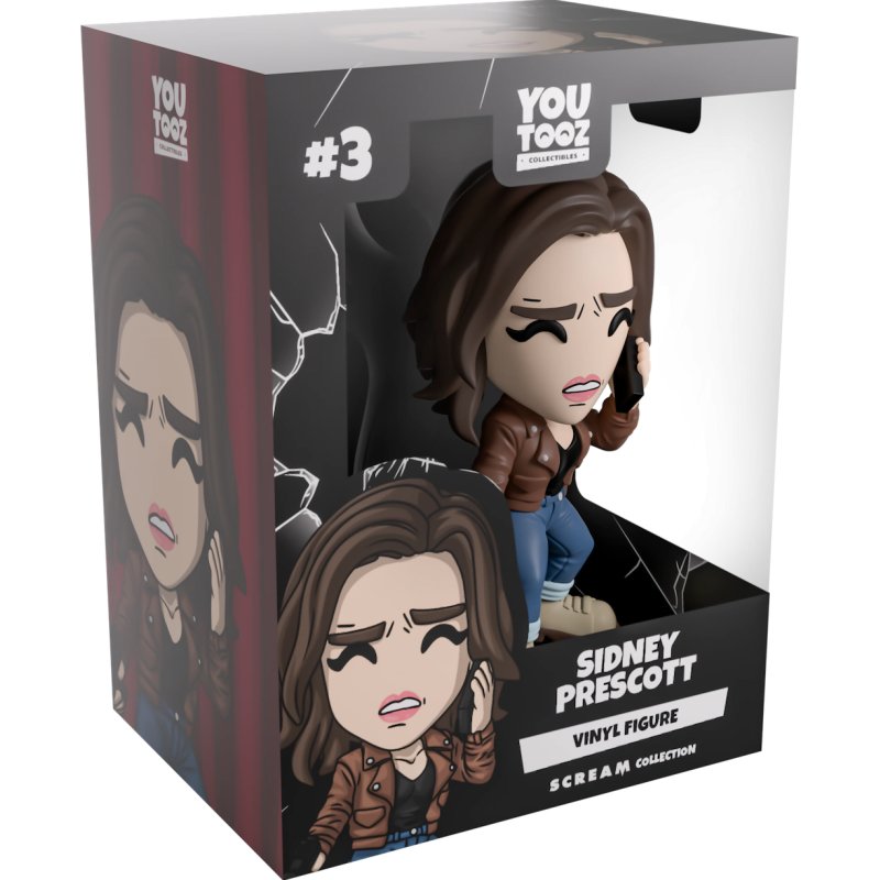 GHOST FACE - Sidney Prescott - Figurine Youtooz 10cm