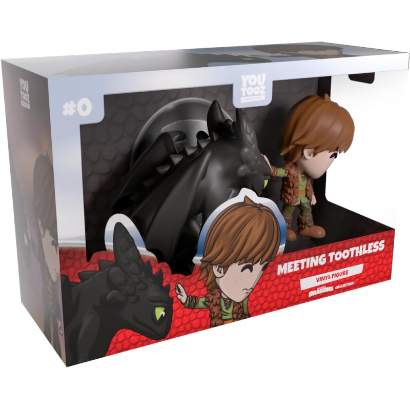 DRAGON - Rencontre Krokmou - Figurine Youtooz 11cm