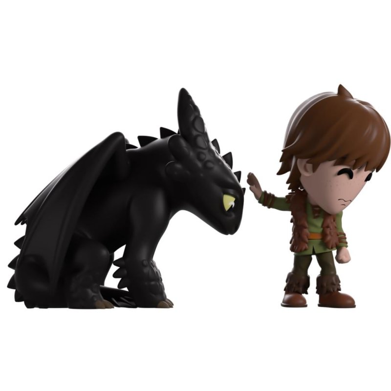 DRAGON - Rencontre Krokmou - Figurine Youtooz 11cm