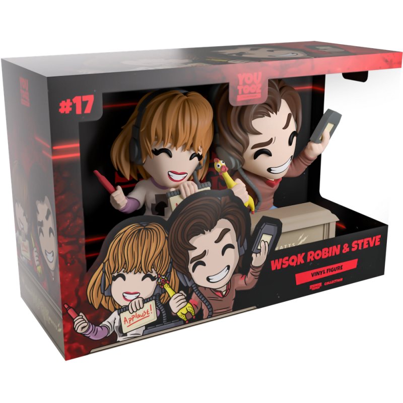 STRANGER THINGS - WSQK Robin & Steve - Figurine Youtooz 13cm
