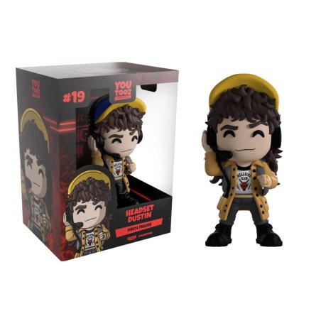 STRANGER THINGS - Headset Dustin - Figurine Youtooz 13cm