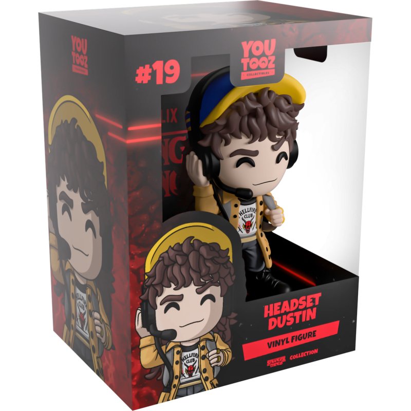 STRANGER THINGS - Headset Dustin - Figurine Youtooz 13cm