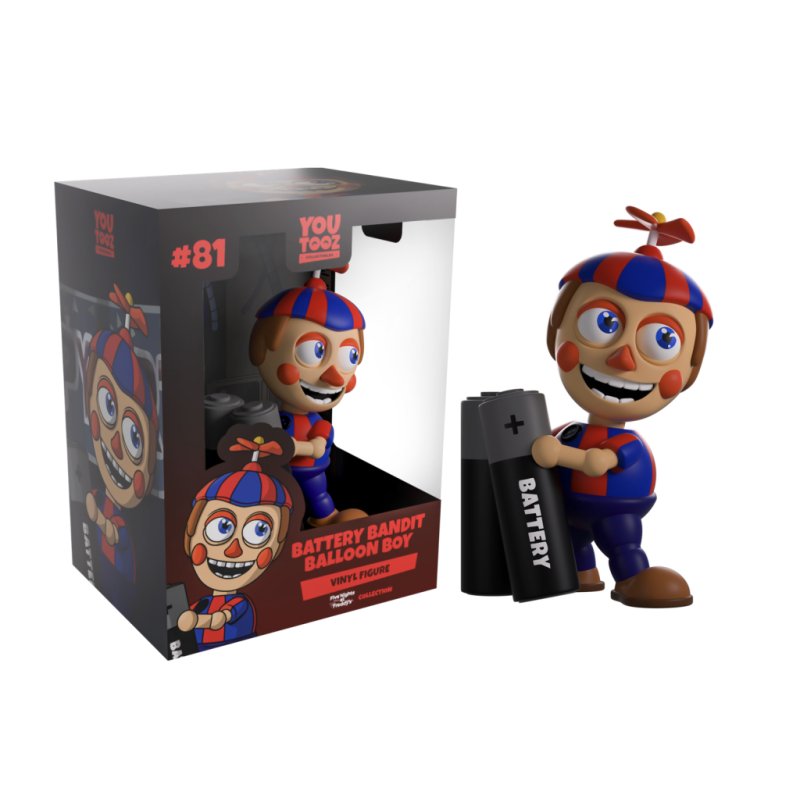 FIVE NIGHTS AT FREDDY'S -Battery Bandit Balloon Boy -Fig. Youtooz 12cm