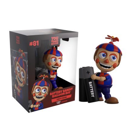 FIVE NIGHTS AT FREDDY'S -Battery Bandit Balloon Boy -Fig. Youtooz 12cm