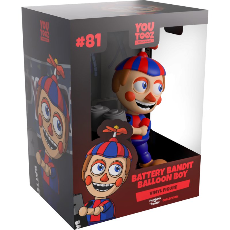 FIVE NIGHTS AT FREDDY'S -Battery Bandit Balloon Boy -Fig. Youtooz 12cm