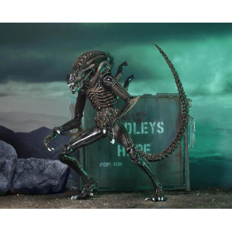 ALIENS - Guerrier Alien Brun - Figurine Ultimate 23cm