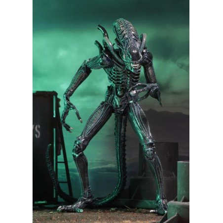 ALIENS - Guerrier Alien Bleu - Figurine Ultimate 23cm