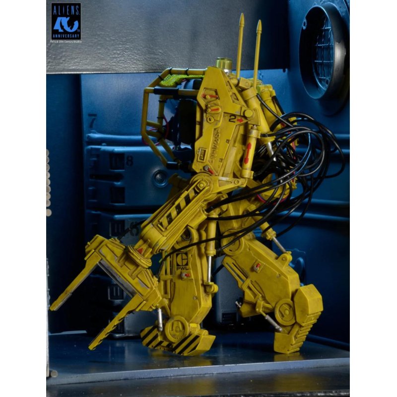 ALIENS 40EME ANNIVERSAIRE - Power Loader P-5000 - Figurine Deluxe 27cm
