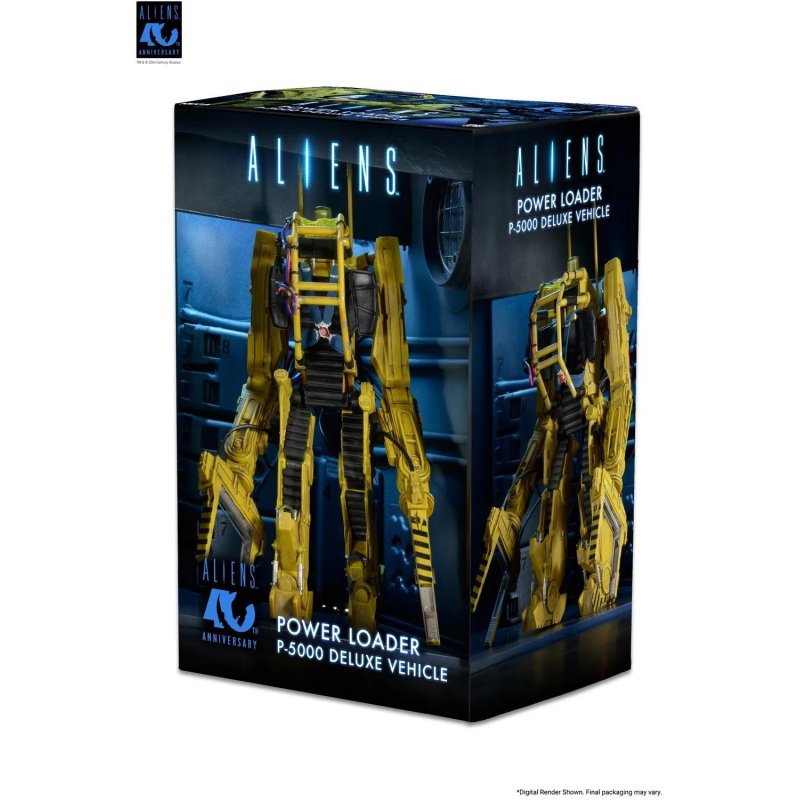 ALIENS 40EME ANNIVERSAIRE - Power Loader P-5000 - Figurine Deluxe 27cm