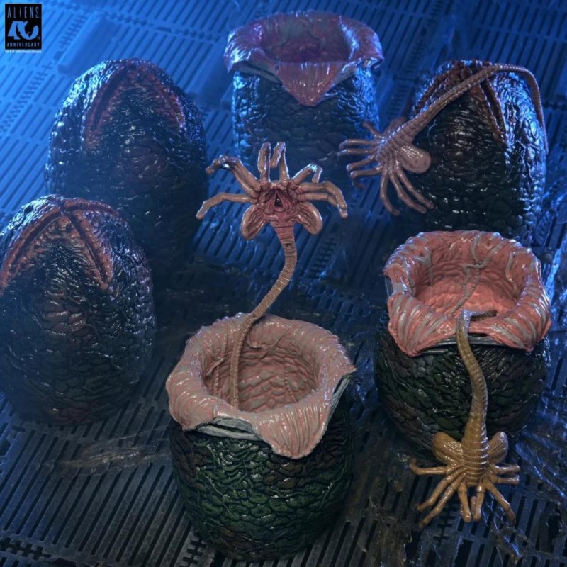 ALIENS 40EME ANNIVERSAIRE - Oeuf Alien - Pack 6 accessoire